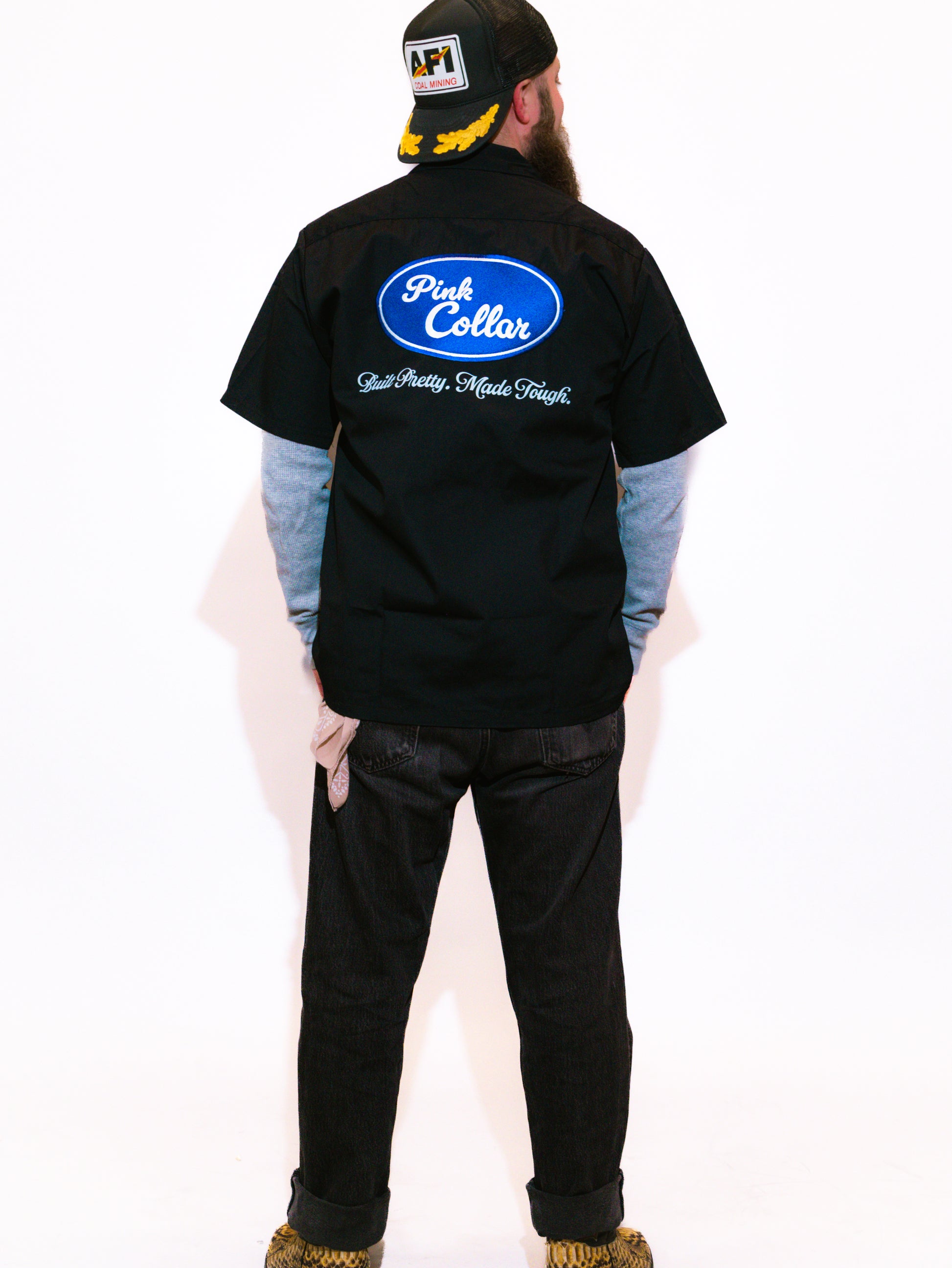 Pink Collar Workshirt