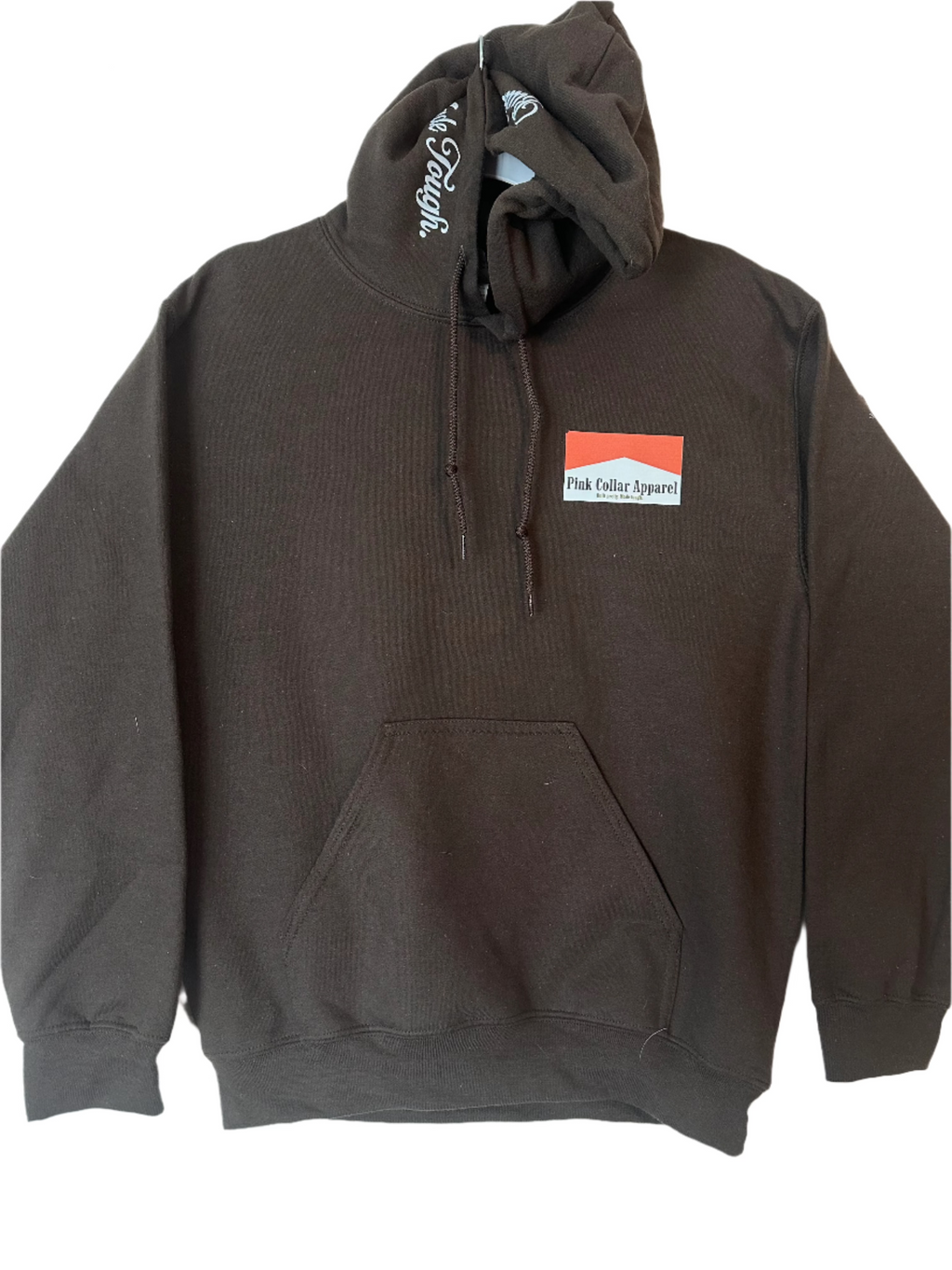 Pink collar Hoodie
